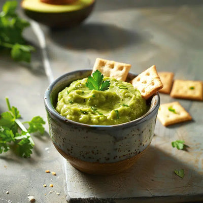 Einfaches Avocado Dip mit Frischkäse Rezept