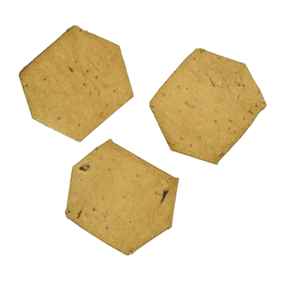 Einzelne Cracker mit Feige und Honig