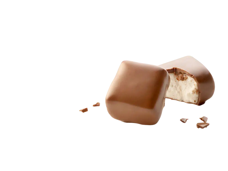 Einzelner Marshmallow mit Vollmilchschokolade (4 Sorten Mix) von Baru