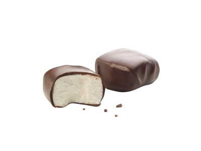 Einzelner Marshmallow mit Zartbitterschokolade (4 Sorten Mix) von Baru