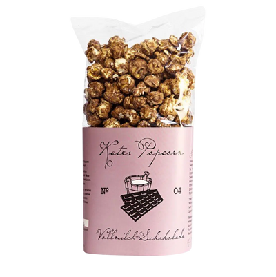 Vollmilchschokolade Popcorn von Kates Popcorn in Tüte