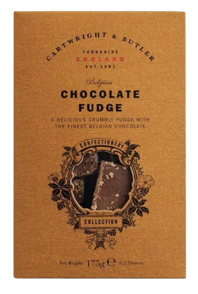 Weichkaramell mit Butter Schokolade von Cartwright und Butler in Verpackung