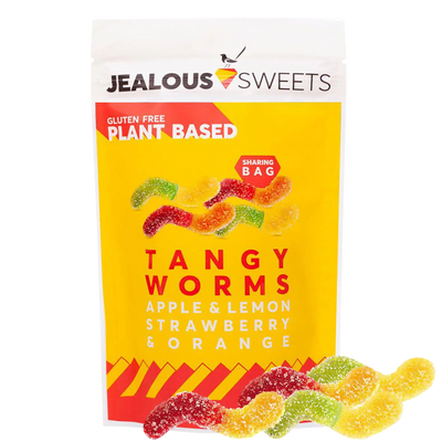 Vegane Fruchtgummi Würmer von Jealous Sweets