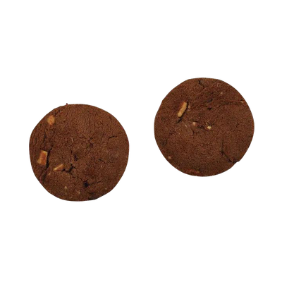 Zwei Biscuits Kekse mit drei Schokoladensorten